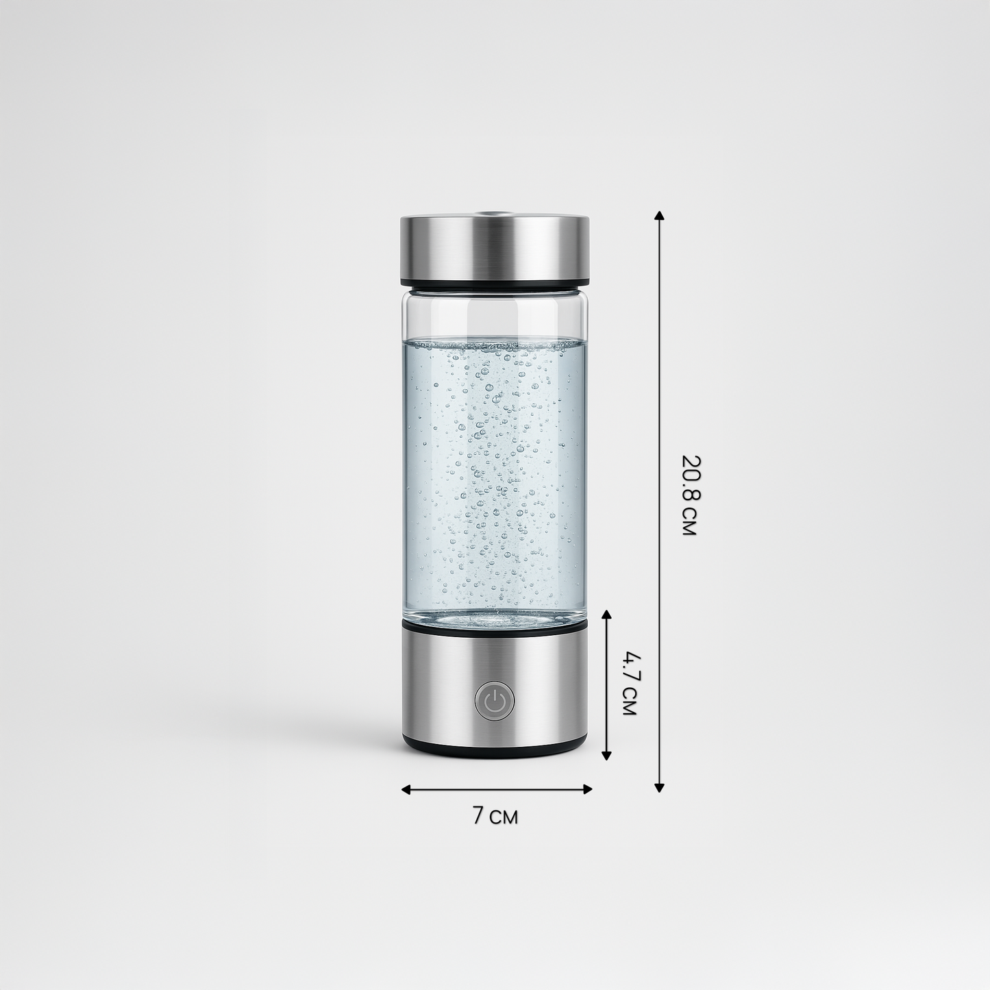 RilaHydrogen™ – Водородна Бутилка (5000 PPB) за Жизненост и Дълголетие