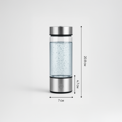 RilaHydrogen™ – Водородна Бутилка (5000 PPB) за Жизненост и Дълголетие
