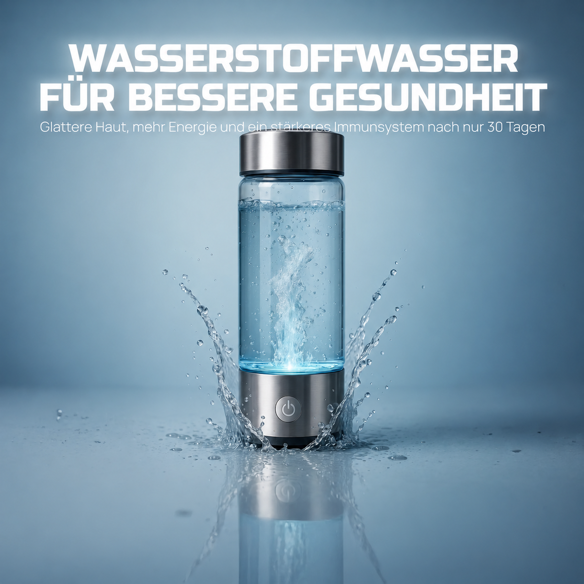 Wasser, das dem Körper hilft, sich schneller zu erholen und leichter zu fühlen