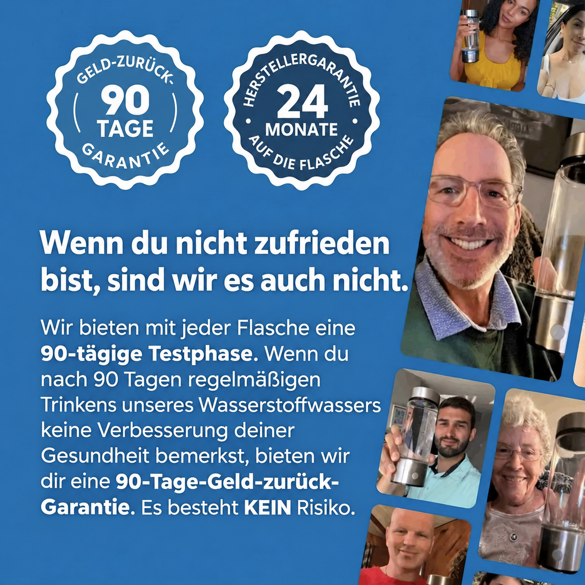 Eine Flasche, die Wasser in 3 Minuten „lebendig“ macht, damit du dich 10 Jahre jünger fühlst